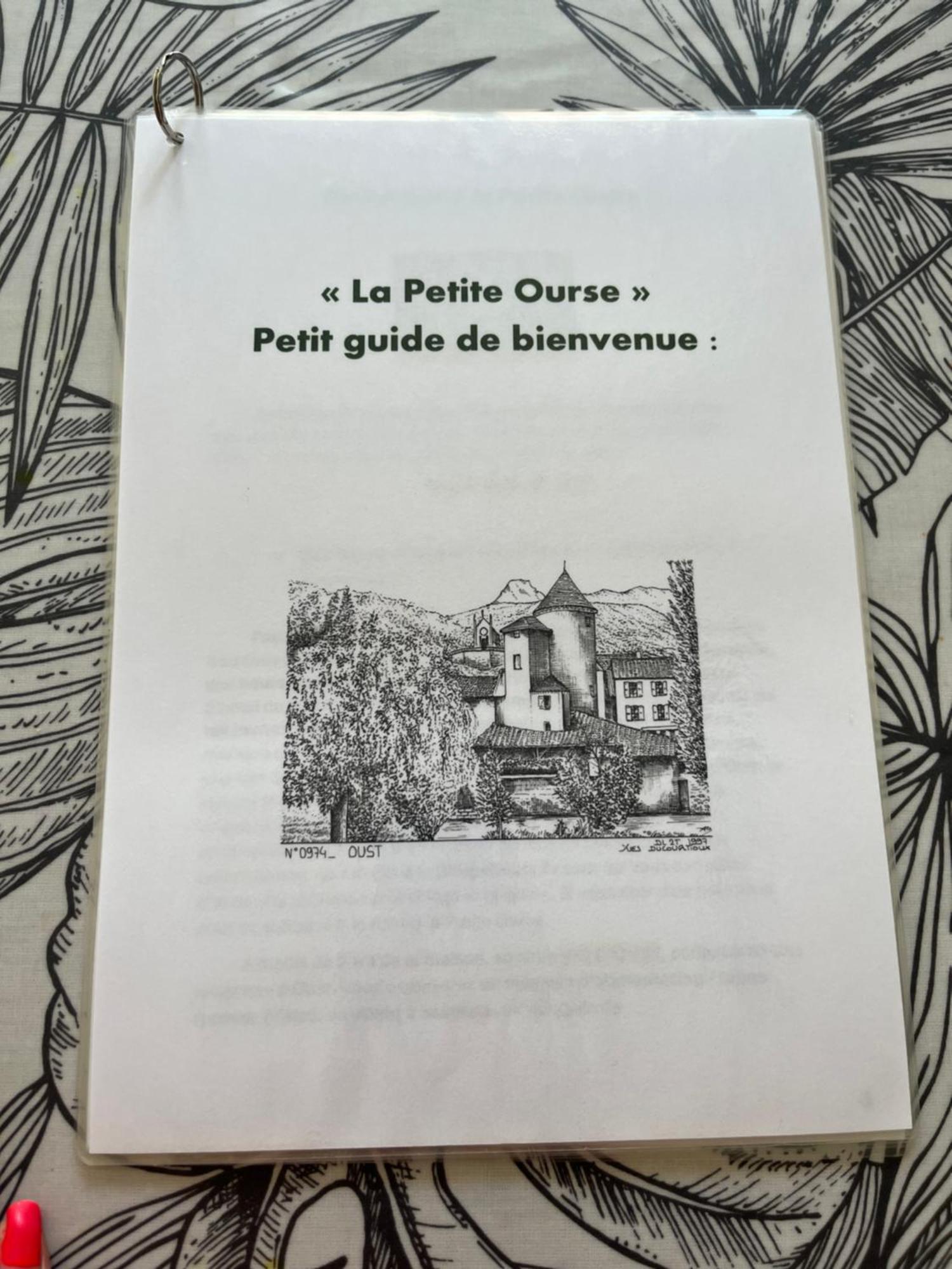 La Petite Ourse Maison De Village A Oust Ngoại thất bức ảnh